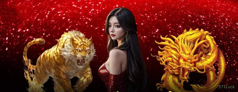 Imagem promocional do cassino online da 377luck mostrando jogos ao vivo